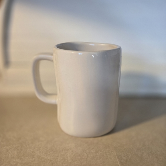 Rae Dunn White Woof Coffee Mug - Picture 3 of 5